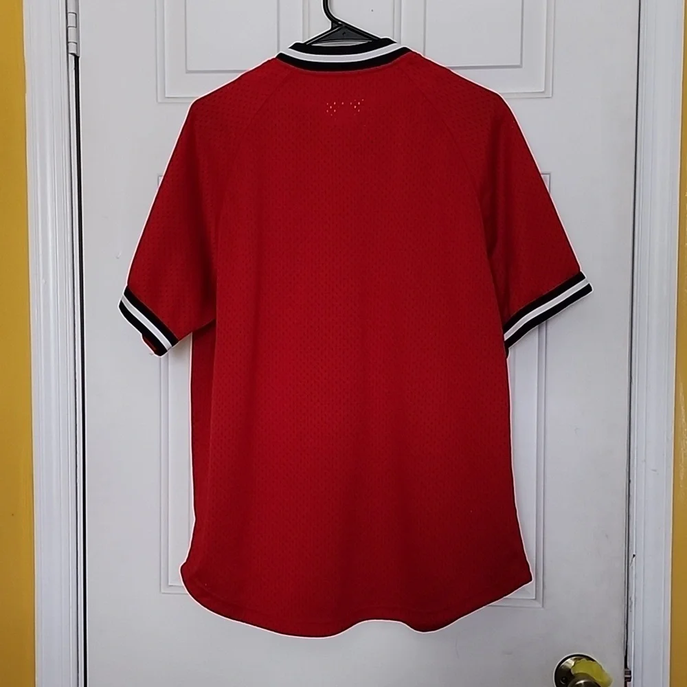 Mitchell & Ness Chicago Bulls Red Retro Jersey - Picture 5 of 8